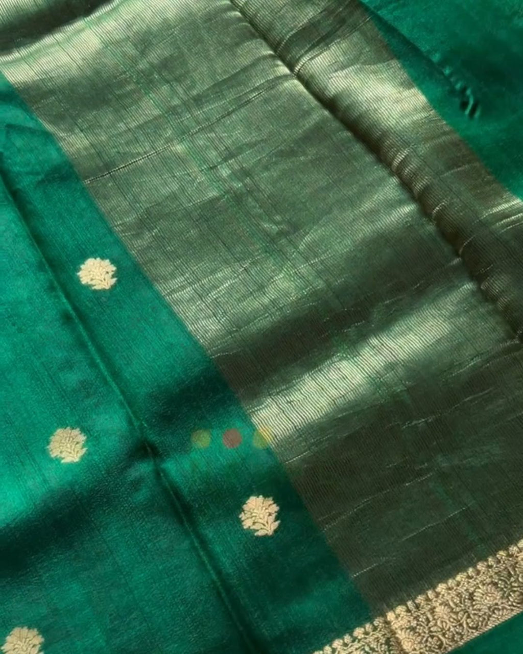 Emerald Silk Saree
