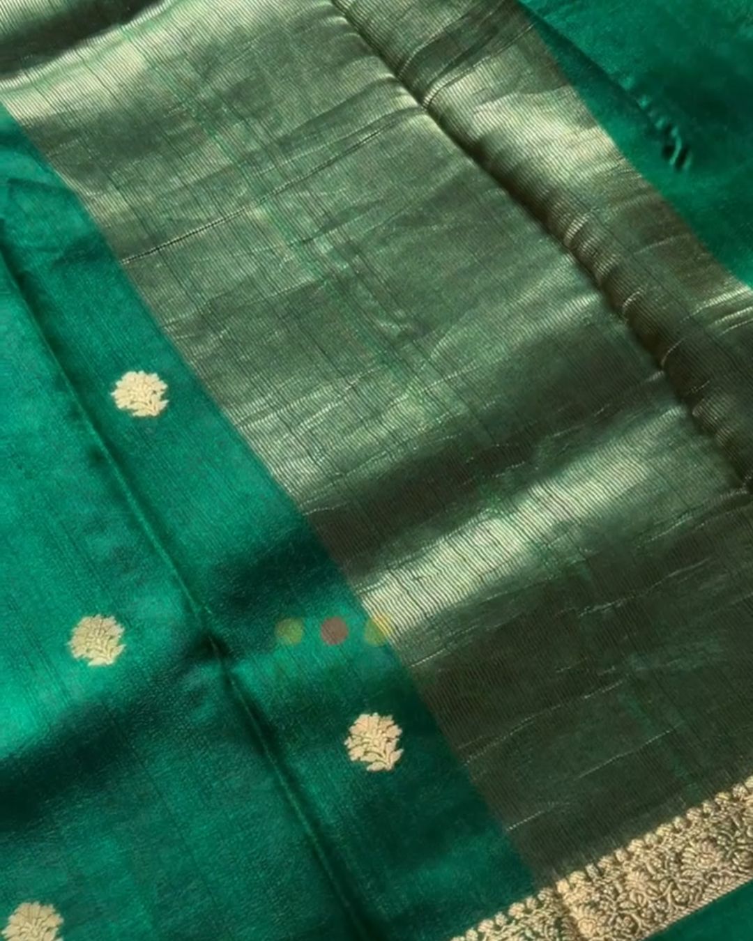 Emerald Silk Saree