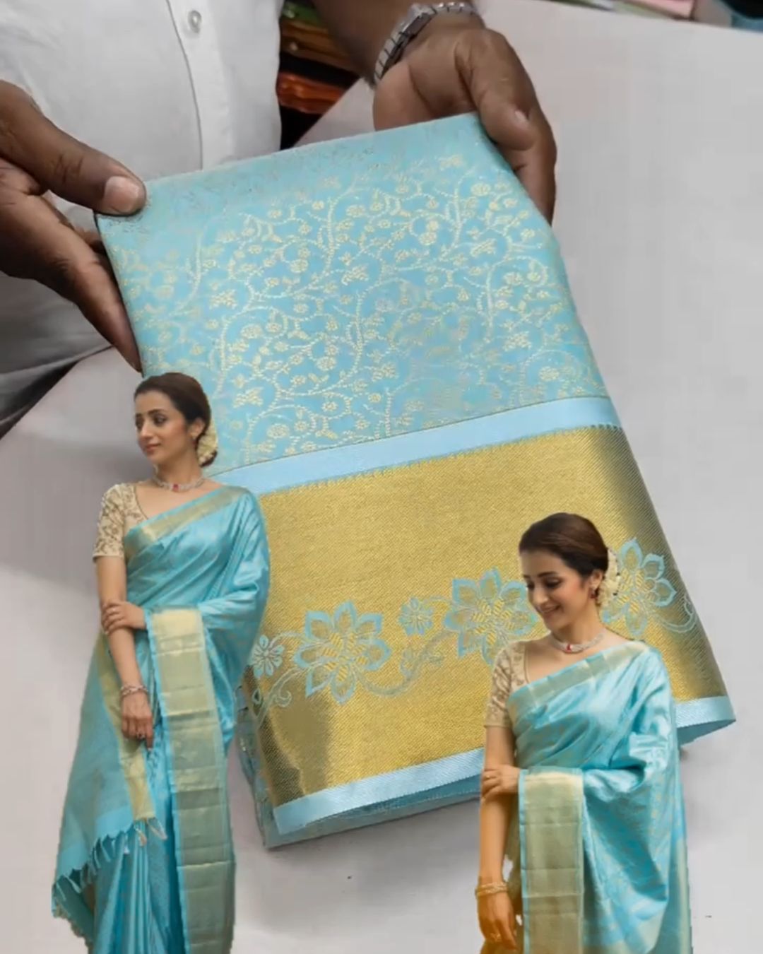 Goldenvaani Silk Saree