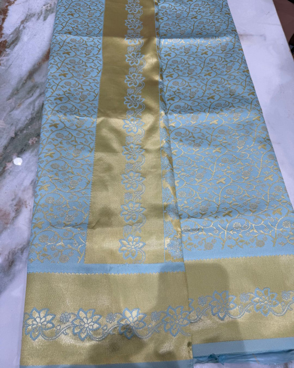 Goldenvaani Silk Saree